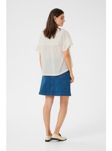 CULTURE Kurzarm-Bluse CUcybelle A-shape in Spring Gardenia