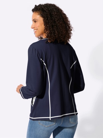 WITT WEIDEN Shirtjacke in marine-ecru