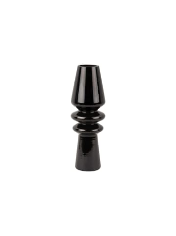 Present Time Vase Deko Sparkle Cone - Schwarz - Ø9cm