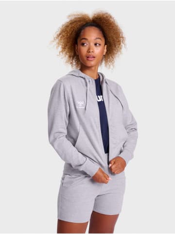 Hummel Reißverschluss Jacke Hmlgo Damen in GREY MELANGE