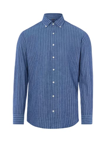 Nils Sundström Hemd in marine