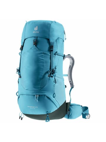 Deuter Aircontact Lite 45 + 10 SL - Women's Trekkingrucksack 73 cm (black-graphite) in lagoon-ivy