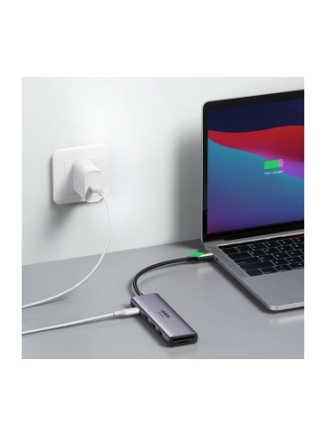 Ugreen Ugreen Multifunktions-HUB USB Typ C - 2x USB 3.2 Gen 1 / HDMI 4K in Grau