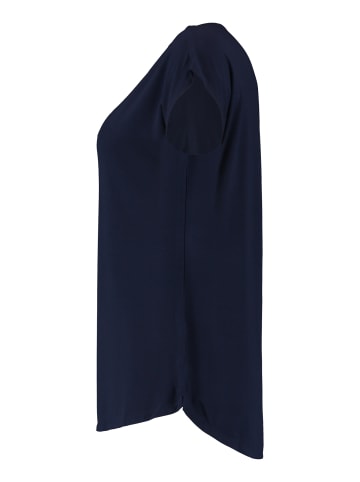 Hailys Shirt 2er-Set Kurzarm mit Fledermausärmeln in Blau-Weiß