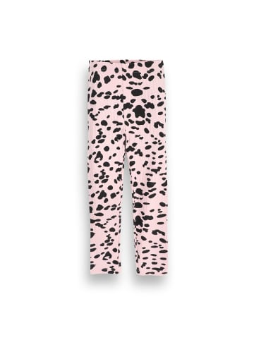 Coccodrillo Gerippte Leggings mit langem Bein in rosa