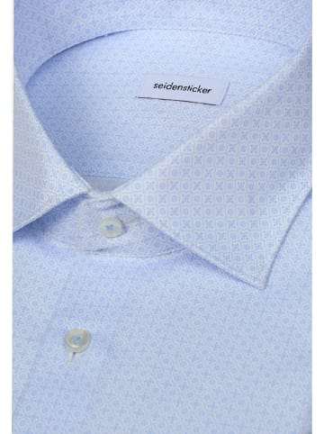 Seidensticker Business Hemd Shaped in Hellblau