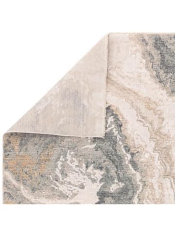 KADIMA DESIGN Teppich Velours Kurzflor, Abstraktes Marmor-Design, Naturtöne