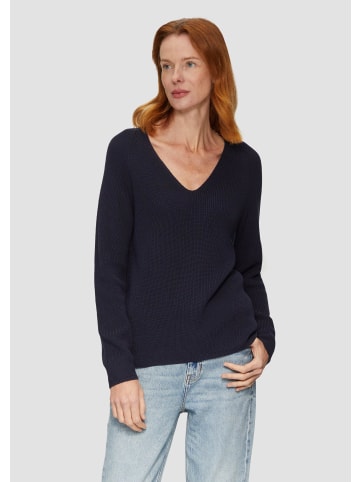 s.Oliver Strickpullover langarm in Blau