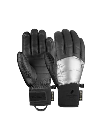 Reusch Fingerhandschuhe Feather GORE-TEX in 7024 black / shiny silver