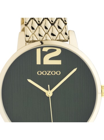 Oozoo Analog-Armbanduhr Oozoo Vintage Series gold mittel (ca. 38mm)