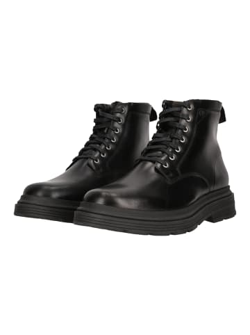 Clarks Boots Badbury High Waterproof in 1216 Black Leather