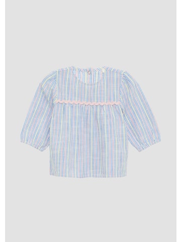 s.Oliver Bluse langarm in Blau-mehrfarbig