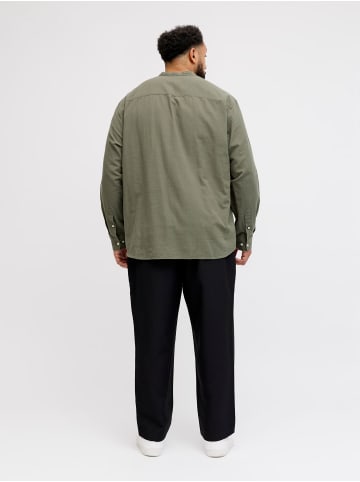 JACK & JONES PLUS Hemd in Dusty Olive