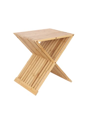 relaxdays Pflanzenhocker in Natur - (B)40 x (H)44 x (T)33 cm