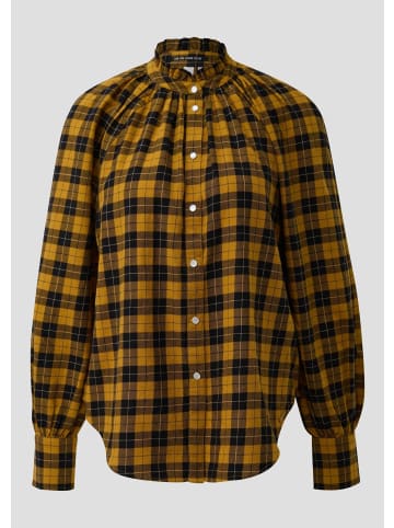 QS Bluse in 85N0_senf
