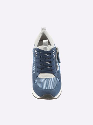 Heine Sneaker in jeansblau-grau
