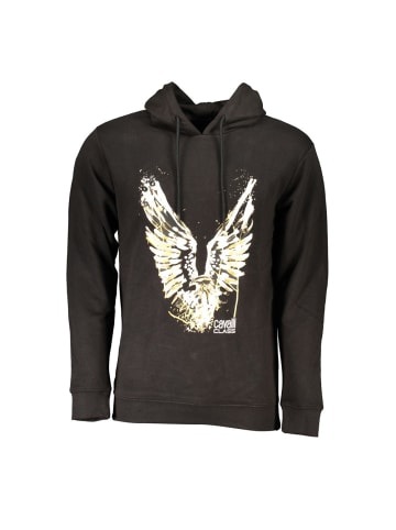 cavalli CLASS Schwarzer Baumwoll-Hoodie
