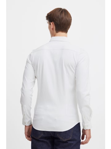 CASUAL FRIDAY Langarmhemd CFArthur LS BU jersey Shirt 20504841 enganliegendes Hemd in Weiß
