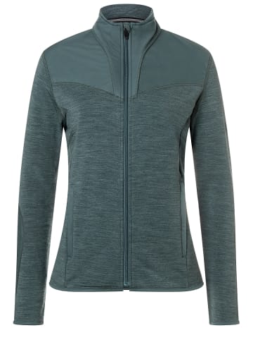 super.natural Merino Jacke W ALPINE TRACK in graugrün