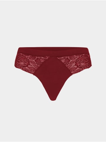 Erlich Textil  String GERTRUD in weinrot