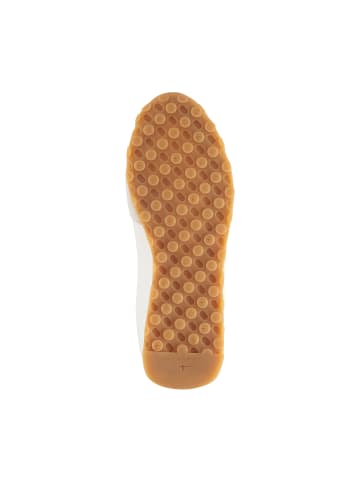 Tamaris Niedrige Sneaker aus Leder Weiß