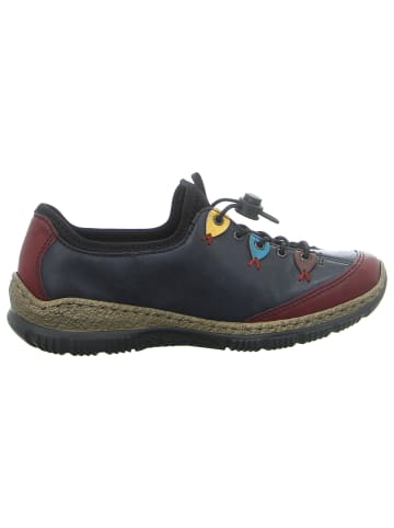 rieker Sportlicher Schnürschuh in blau