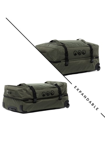 SONS OF ALOHA Reisetasche Reisetasche mit Rollen groß | Duffle 80 cm XXL 140L in grün