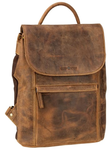 Greenburry Rucksack Vintage in Sattelbraun