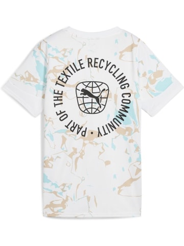 Puma Sportshirt "IndividualEARTH DAY Jersey Wmn" in Weiß