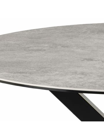 ebuy24 Esstisch Heaven Grau 119 x 119 cm