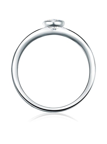 Trilani Ring aus Sterling Silber mit Zirkonia in silber