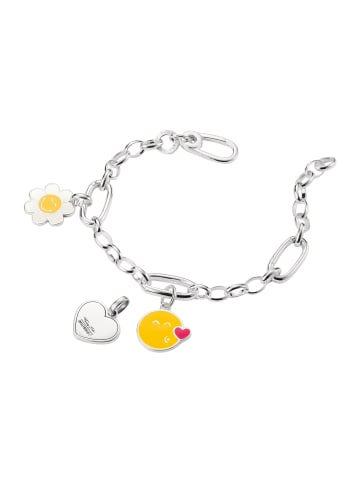 Thomas Sabo Charm-Anhänger in silberfarben, gelb, pink