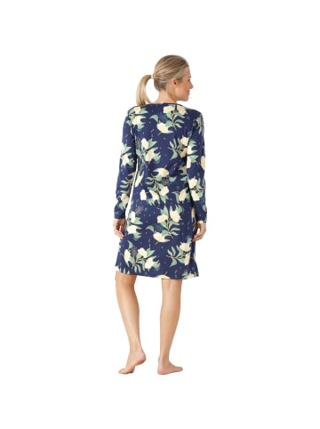 hajo Single-Jersey Nachthemd in marine