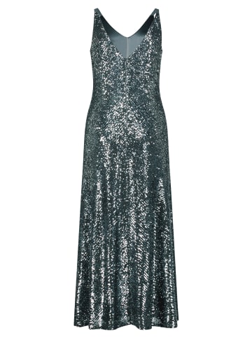Vera Mont Abendkleid mit Pailletten in Grey Olive