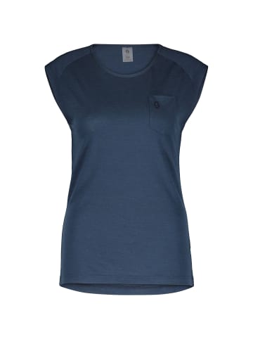 SCOTT W DEFINEDMERINO TANK in Blau