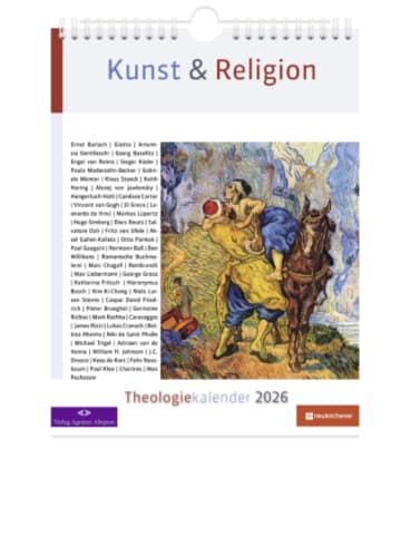 Neukirchener Aussaat Kalender - Kunst & Religion - Theologiekalender 2026