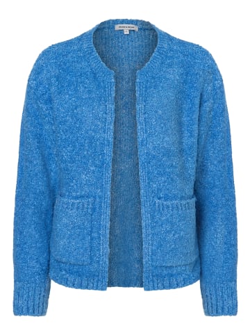 More & More Bouclé Cardigan in winterblue