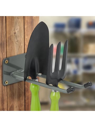 relaxdays 4 x Wandhaken in Anthrazit