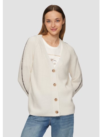 s.Oliver Strickjacke langarm in Creme