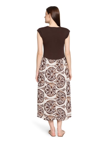 CARTOON Midikleid in schoko beige - 0001