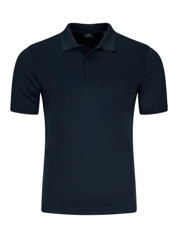 Ragman Poloshirt Basic in Marine