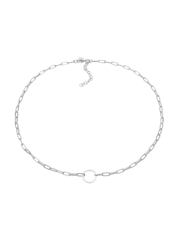 Elli Halskette 925 Sterling Silber Kreis in Silber