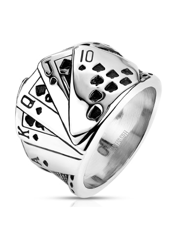 Bungsa Ring in Silber