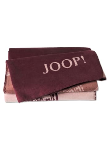 JOOP! JOOP! Wohndecken Paisley Stripes Rouge in Rouge