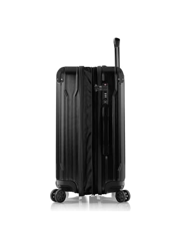 Heys Xtrak 4 Rollen Trolley M 66 cm mit Dehnfalte black