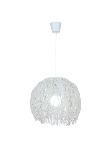 näve Pendelleuchte "STRUWEL" in weiß - (L)40 cm x (B)40 cm x (H)35 cm