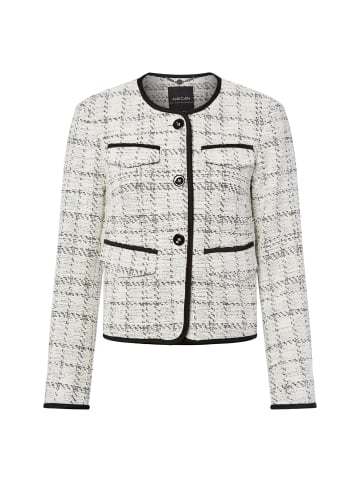 MARC CAIN COLLECTIONS Blazer in weiß schwarz