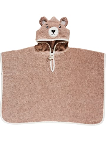 Erwin Müller Kinder-Poncho Bär 3D in beige