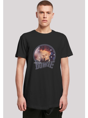 F4NT4STIC Long Cut T-Shirt David Bowie Quiet Lights in schwarz