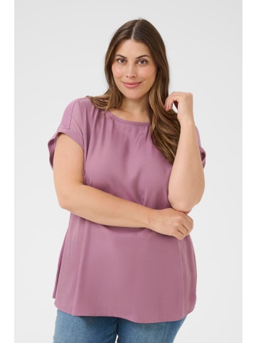 KAFFE curve Langarm-Bluse KCmilia Regular fit in Tulipwood